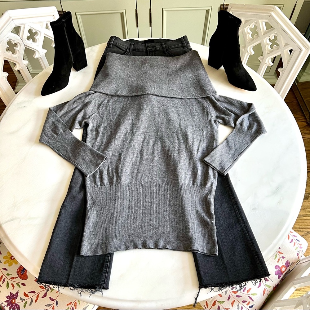 NWOT Ella Moss Off the Shoulder Tunic Sweater Sz S - Picture 4 of 11